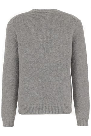 Maglione girocollo in lana grigio JIL SANDER | J54GP0013J14523058